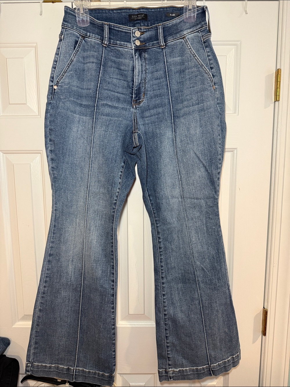 Judy Blue Light Blue High-Rise Flare Jeans